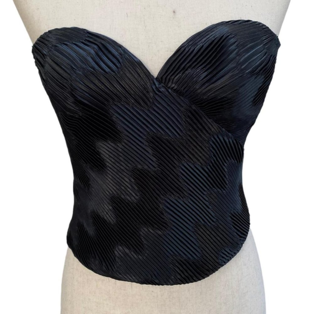 Vintage La Perla Pleated Bustier